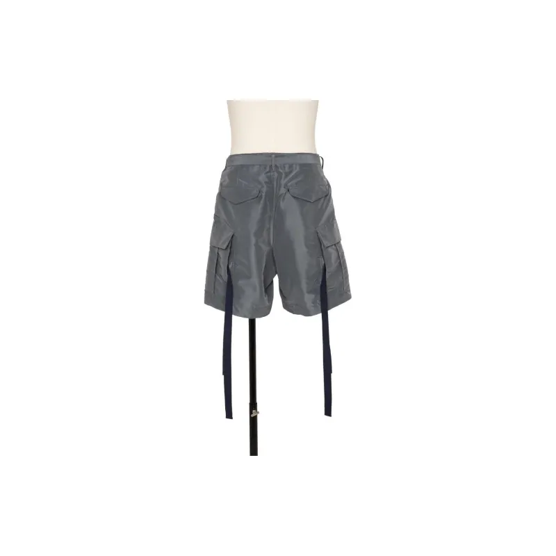 Sacai SS24 Casual Shorts Men's Gray-1
