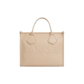 LANCEL Medium Jour De LANCEL Leather Tote Bag