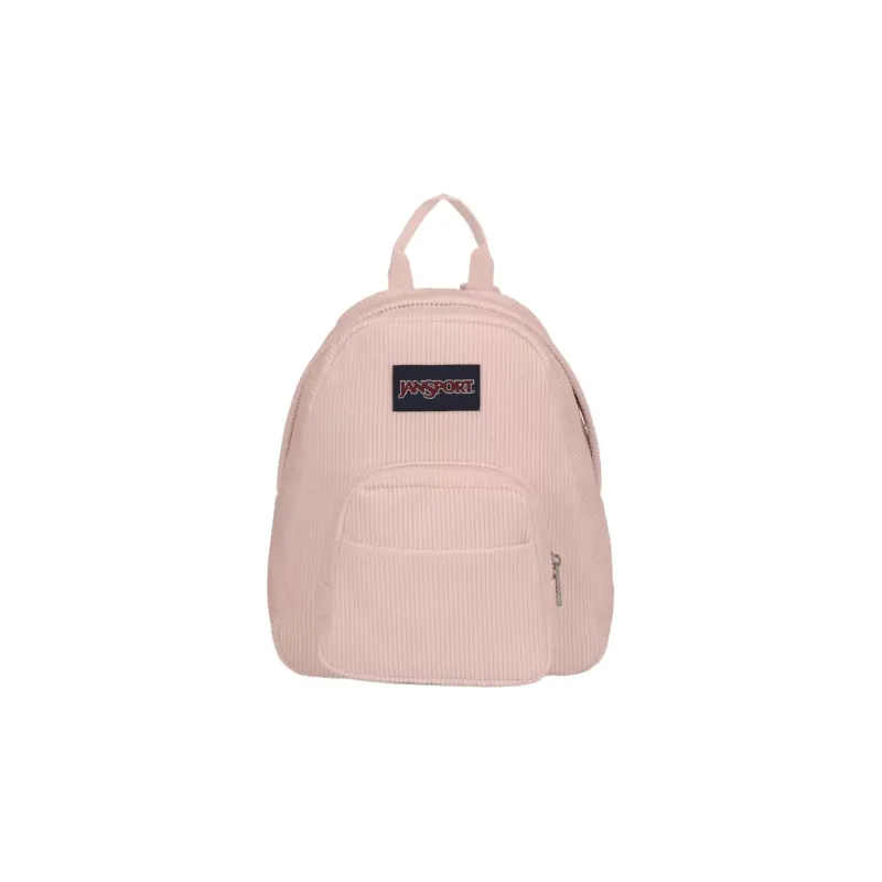JanSport Recyclable Polyester Backpack Mini Women's Misty Rose Corduroy-0