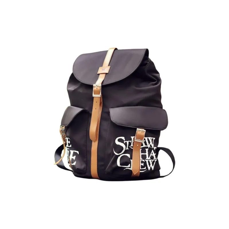 Ginza One Piece Collaboration Polyester Backpack Regular Unisex Black-2
