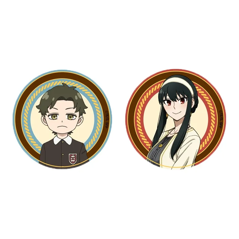 MANCOOL SPY X FAMILY Collection Damian Amaya Lloyd Fudge Family Badges-1