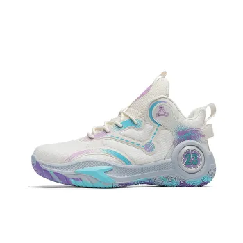 ATAY Cushioning Anti Slip Wear Resistant Breathability Mid Top Basketball Shoes Unisex