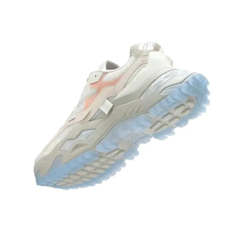 FILA FUSION BIANCO Anti Slip Wear Resistant Low Top Running Shoes Women's White Pink-5