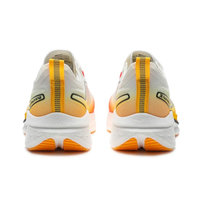 XTEP Five point Speed 2.0 Cushioned Slip Resistant Low Top Casual Running Shoes Men's White Red-4