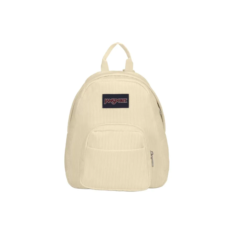 JanSport Recycled Polyester Fabric Blend Backpack Mini Women's Beige-0