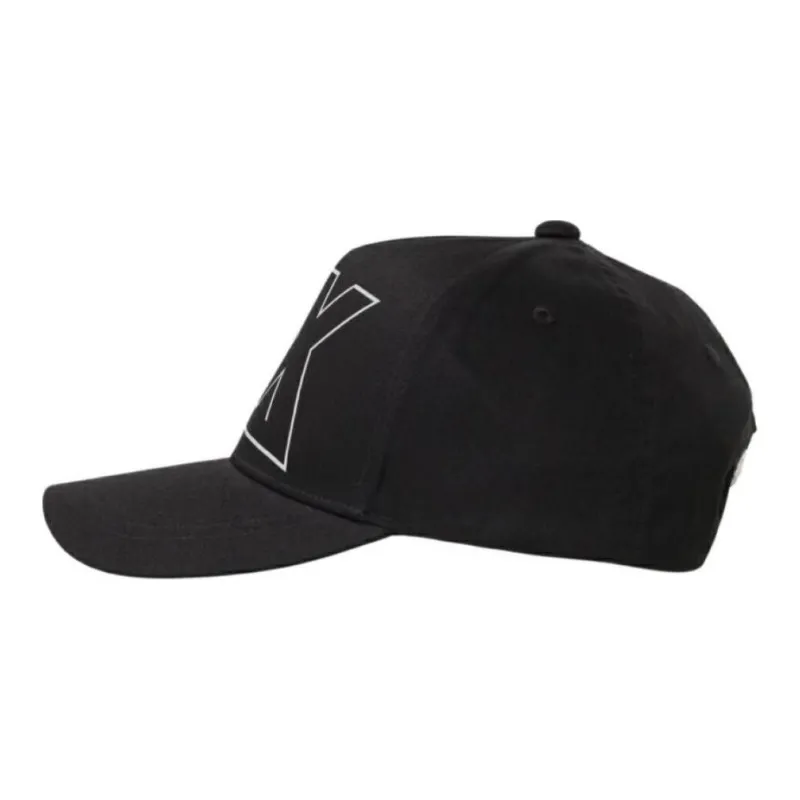 ARMANI EXCHANGE Cotton Baseball Caps Men's Black-0