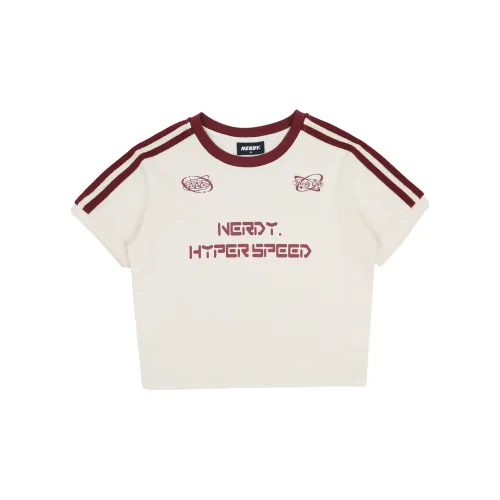 Nerdy T-Shirts Women's Cream