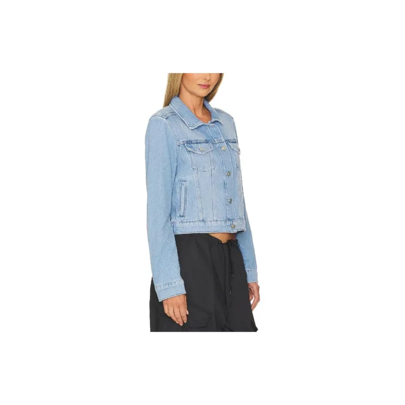 PAIGE Jackets Coats Women's Light Blue-2