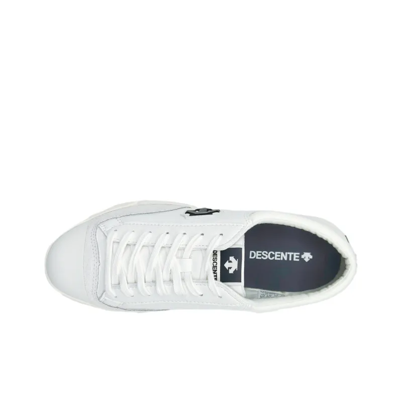 DESCENTE Waterproof And Wear resistant Low Top Skateboard Shoes Unisex White Gray-2