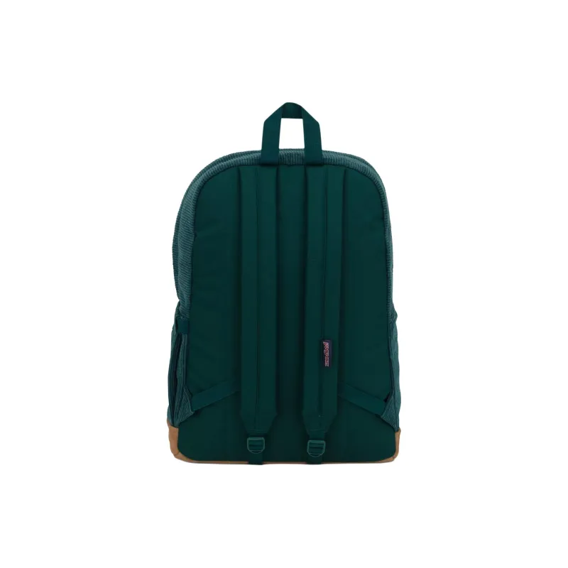 JanSport Suede Backpack Unisex Carved Heart-Shaped Green-3
