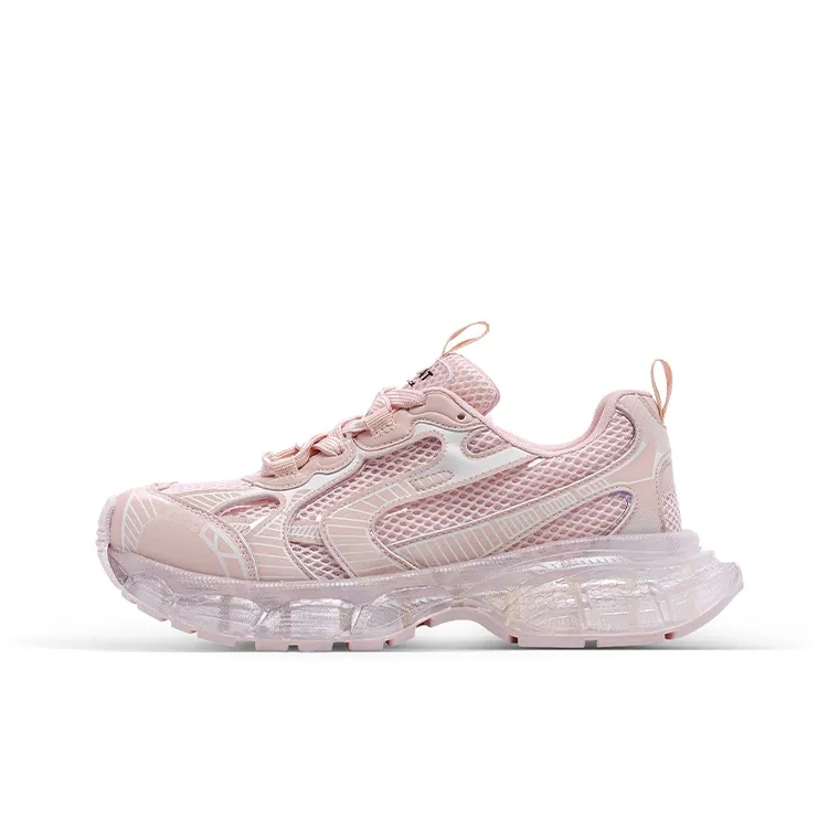 ST&SAT Chunky Sneakers Women's Low Top White/Pink/Blue-6