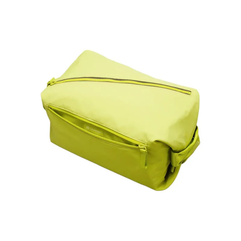 Lululemon Nylon Crossbody Bag, Shoulder Bag Regular Women's Lime Yellow-2