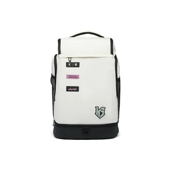 QIAODAN Polyester Backpack Regular Unisex Raw Denim