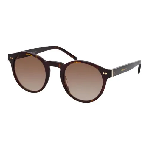 Tommy Hilfiger Round Sunglasses Men's Tortoiseshell