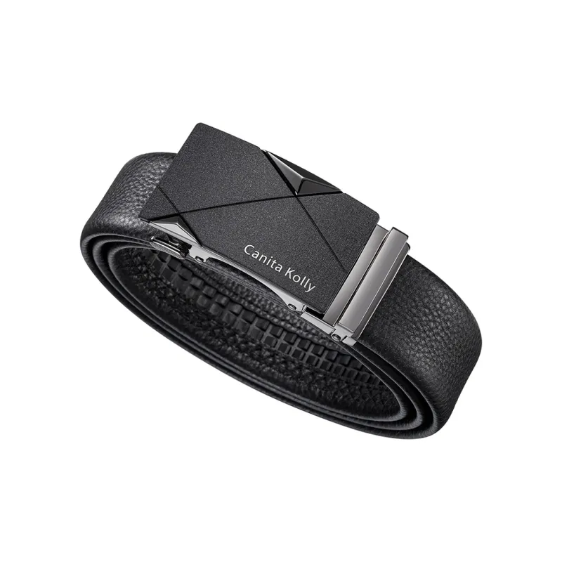 Canita Kolly Business, Formal Business Suit, Comfortable, Elegant Cow Leather Belts Men's Width  3.5cm-0