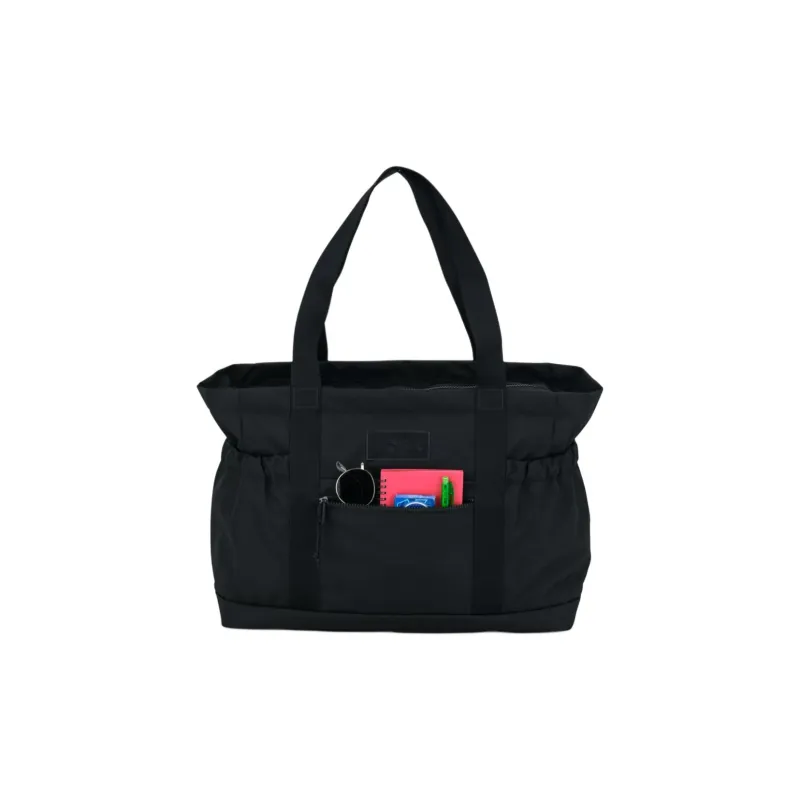 JanSport Recycled Polyester One Shoulder Handbags Large Size Women's Black-4