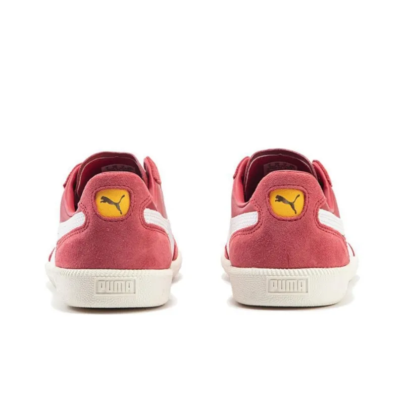 PUMA Liga Slip Resistant, Abrasion Resistant, Lightweight Low Top Casual Shoes Unisex Red-3