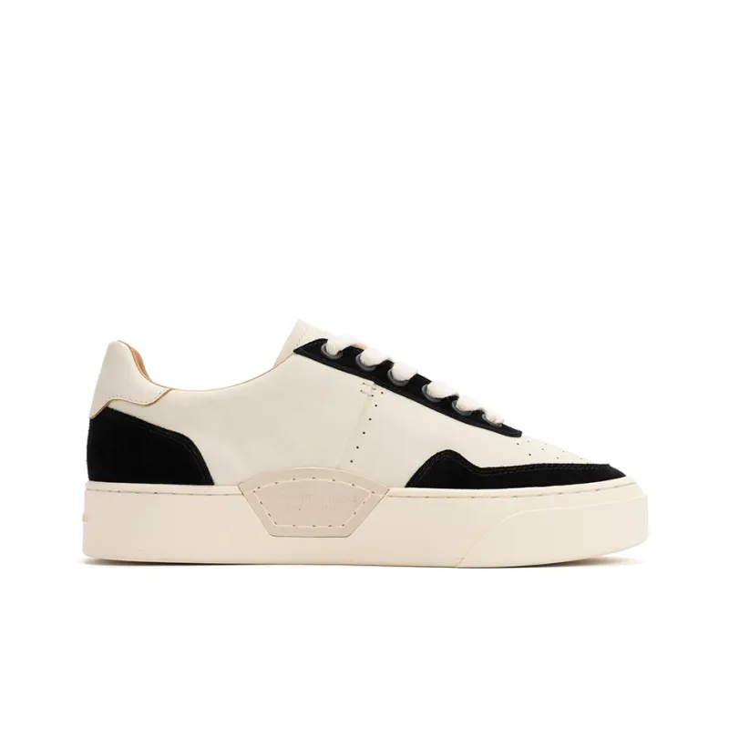 FOOT INDUSTRY Foot Industry Height Increasing Low Top Skateboard Shoes Unisex Black White-1