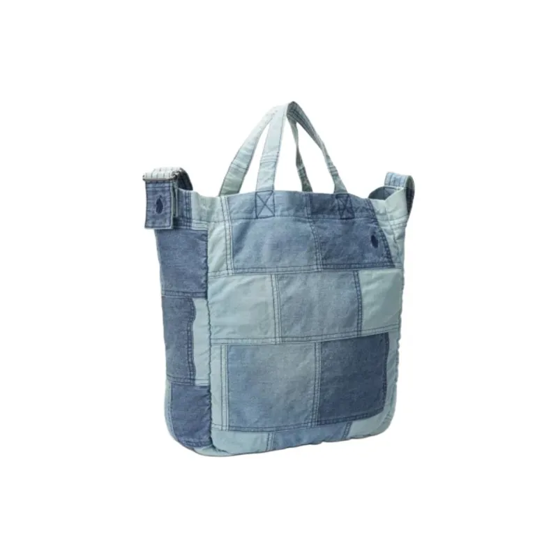 Polo Ralph Lauren Fabric Tote Bag, Shopping Bag, Shoulder Bag, Handbag Men's Blue-1