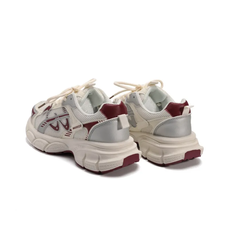 Warrior Abrasion Resistant Slip Resistant Low Top Chunky Sneakers Women's-4
