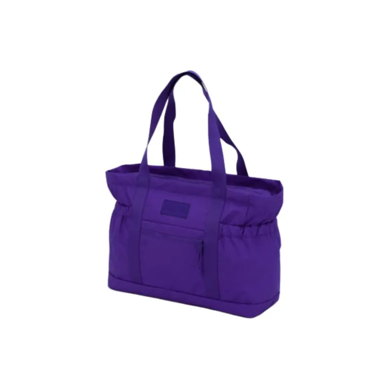 JanSport Polyester Tote Bag Shopping Bag Crossbody One Shoulder Handbags Large Size Women's Dark Purple-1