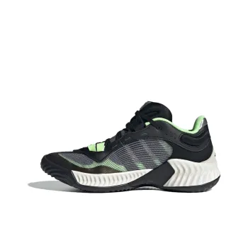Adidas Cushioning Wear Resistant Low Top Basketball Shoes Unisex Black
