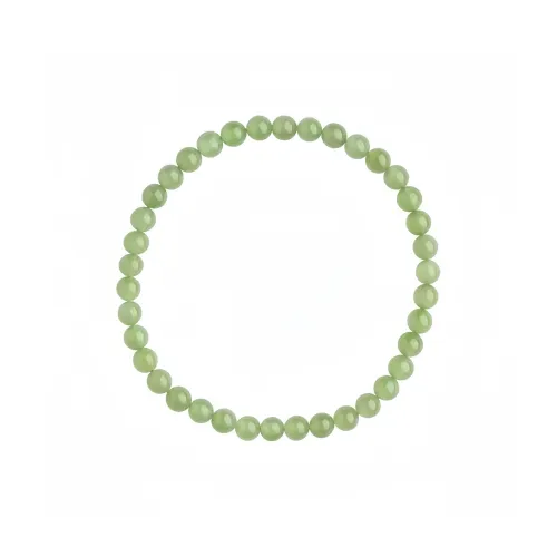 Lingxiang Yurun Hetian Jade Bracelets Unisex Pale Greenish-White Jade