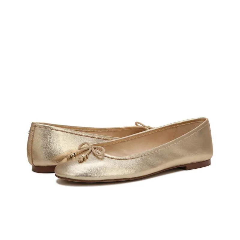SAM EDELMAN Casual Single Shoes 0.8cm Women's Gold-4