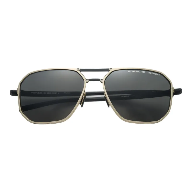 PORSCHE DESIGN Pure Titanium Nylon Square Sunglasses Men's-3