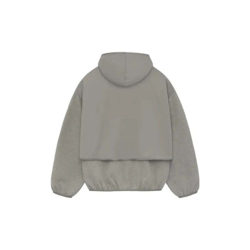 Fear Of God Essentials Core Collection Nylon Fleece Hooded Sweatshirt-1