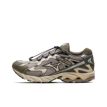 Mizuno Wave Solar V2 Anti Slip And Wear Resistant Coverage Support Low Top Casual Running Shoes Unisex Olive Green