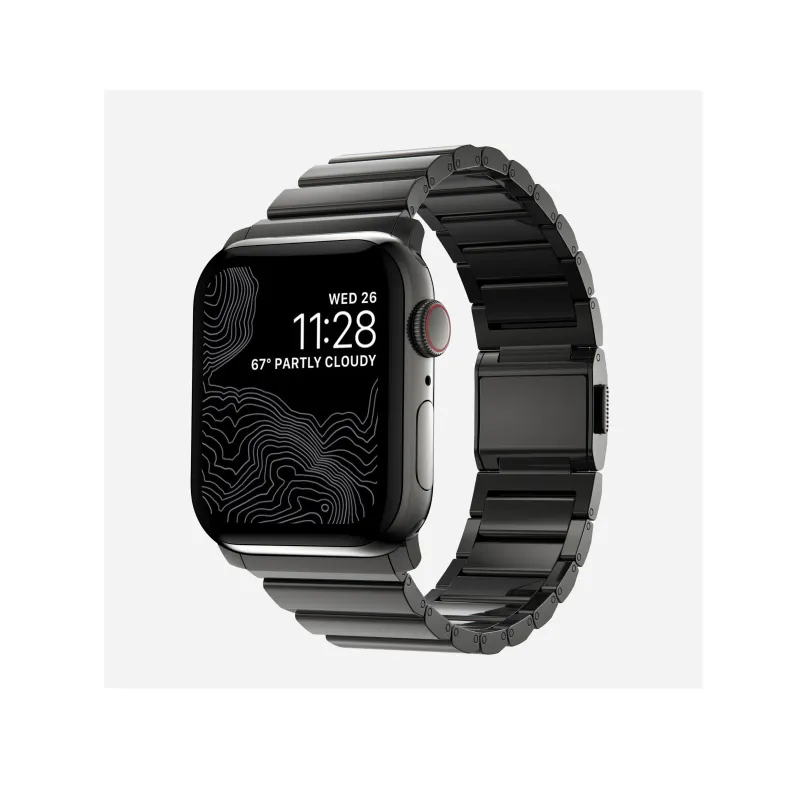 Yu Qing Apple Compatibility Watch Band Stainless Steel Material-4