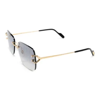 Cartier Rectangle Frame Sunglasses