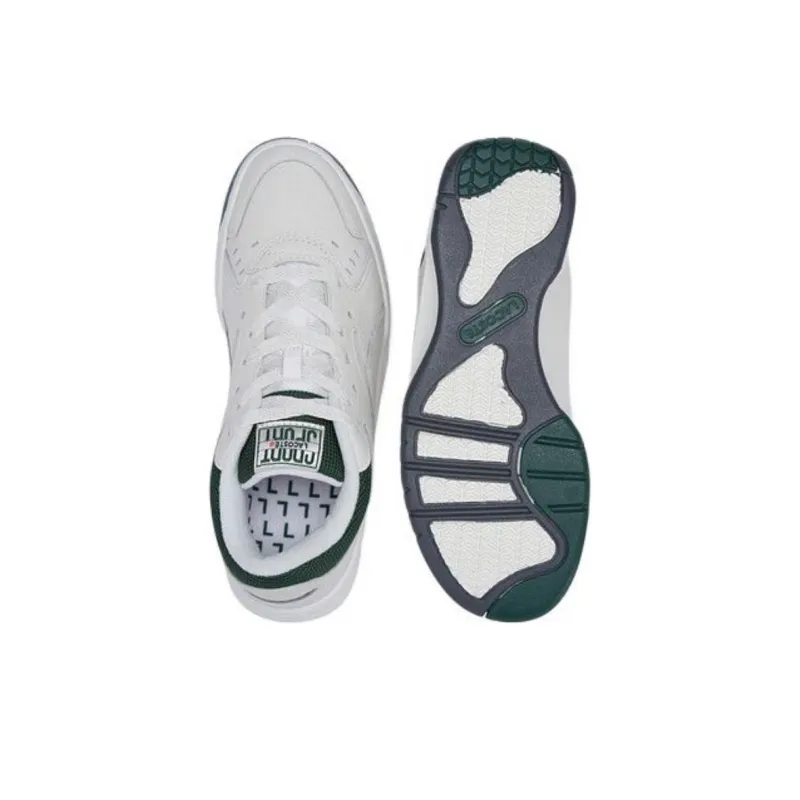 LACOSTE Low Top Casual Shoes Women's Ecru-4