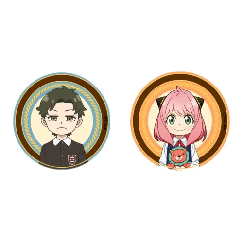 MANCOOL SPY X FAMILY Collection Damian Amaya Lloyd Fudge Family Badges