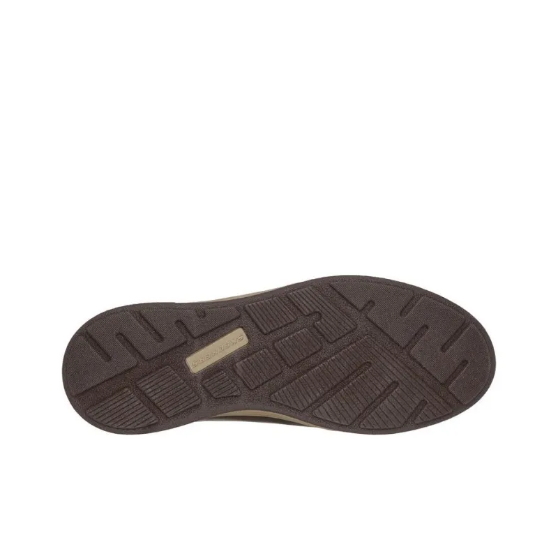 Skechers Slip Resistant, Abrasion Resistant, Waterproof Low Top Casual Shoes Men's Umber-4