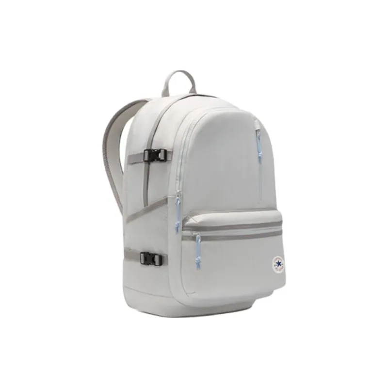 Converse Straight Edge Polyester Backpack Regular Unisex Gray Stone-1