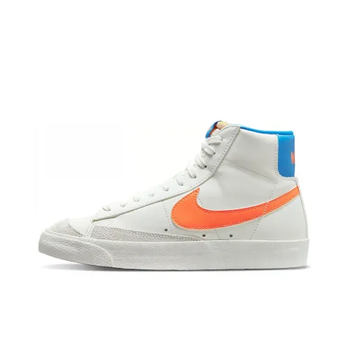 Nike Blazer Mid 77 Sail Total Orange Women's