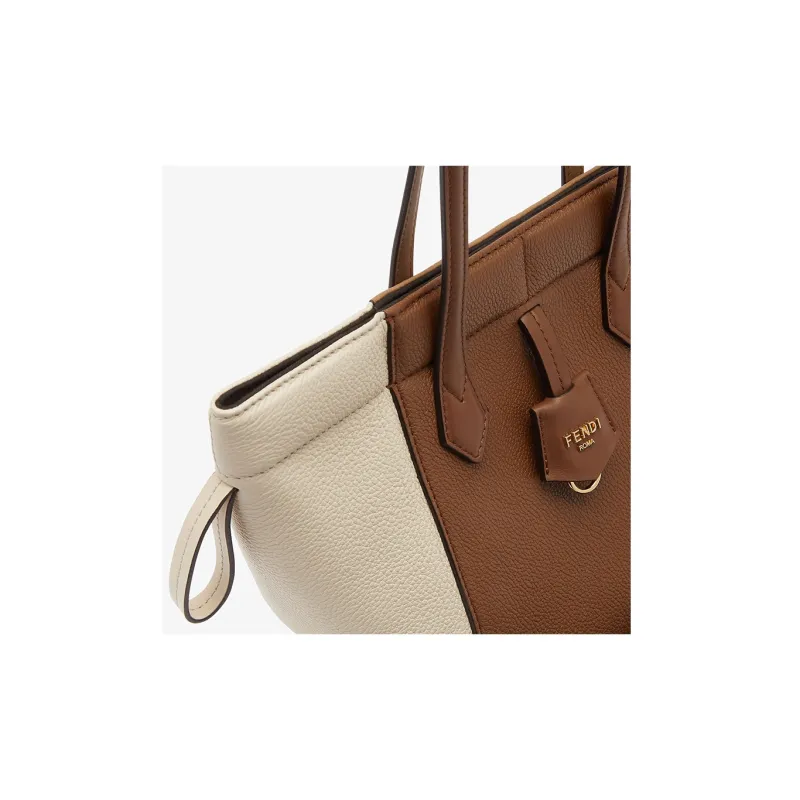 FENDI Leather Shoulder Bag, Crossbody Bag Mini Unisex Multicolor-5
