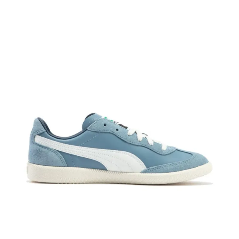 PUMA Liga Anti Slip And Wear Resistant Lightweight Low Top Skateboard Shoes Unisex Blue White-1