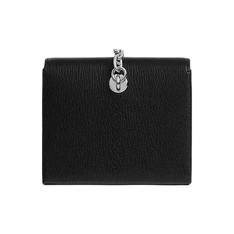 HERMES Chamkila Goat Skin Crossbody Bag, Wallet Women's 89 Noir Black-1