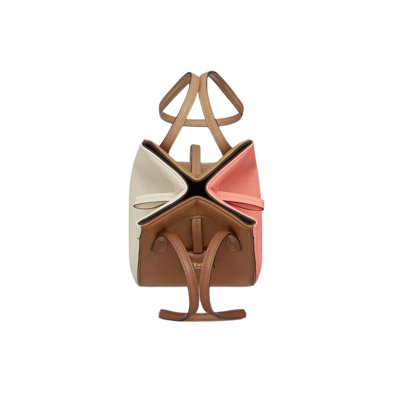 FENDI Leather Shoulder Bag, Crossbody Bag Mini Unisex Multicolor-3