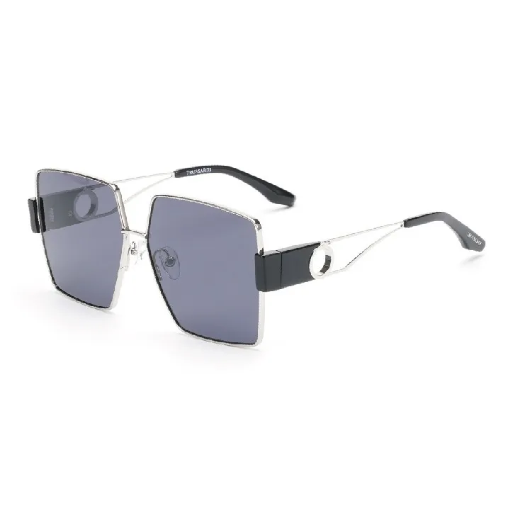 TRUSSARDI Alloy Square Sunglasses Unisex-1