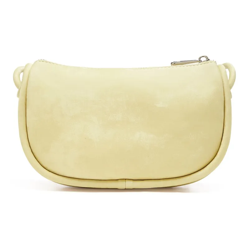 JOSINY PU/Split Cow Leather Shoulder Bag Women's Black/Silver Gray/Yellow/Army Green/Nude Pink-10