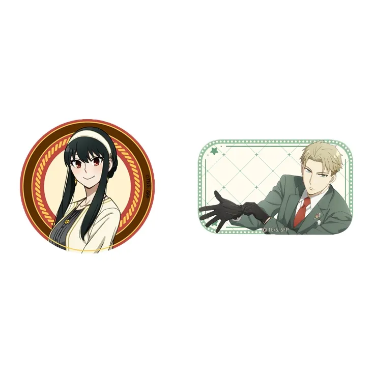 MANCOOL SPY X FAMILY Collection Damian Amaya Lloyd Fudge Family Badges-8