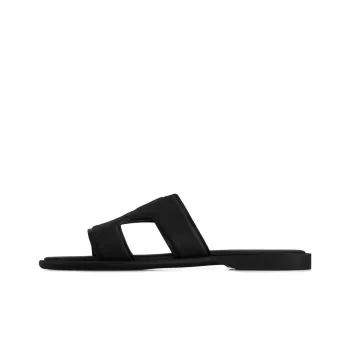 LOUIS VUITTON Oasis Slide Slippers Men's Black