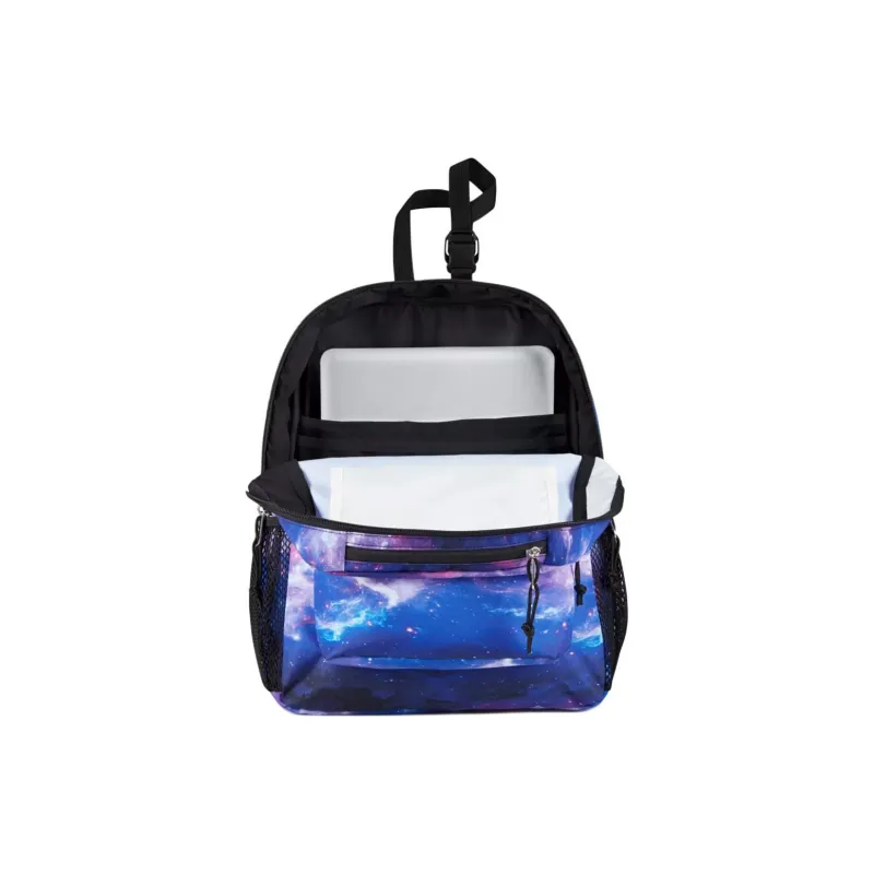 JanSport Polyester Backpack Unisex Blue Purple-5