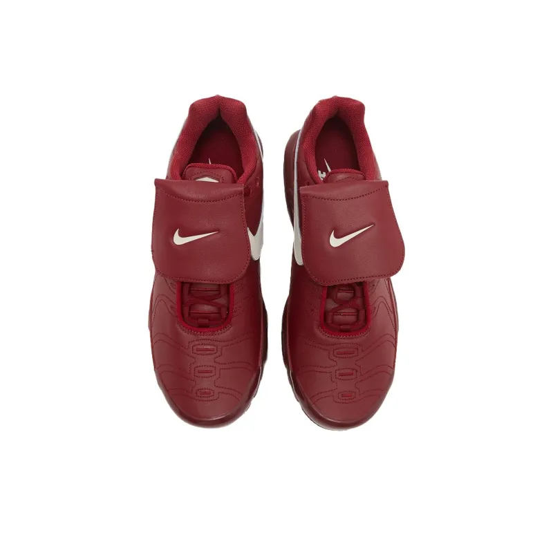 Nike Air Max Plus TIEMPO Cushioning Anti Slip And Wear Resistant Low Top Casual Shoes Men's Red-2