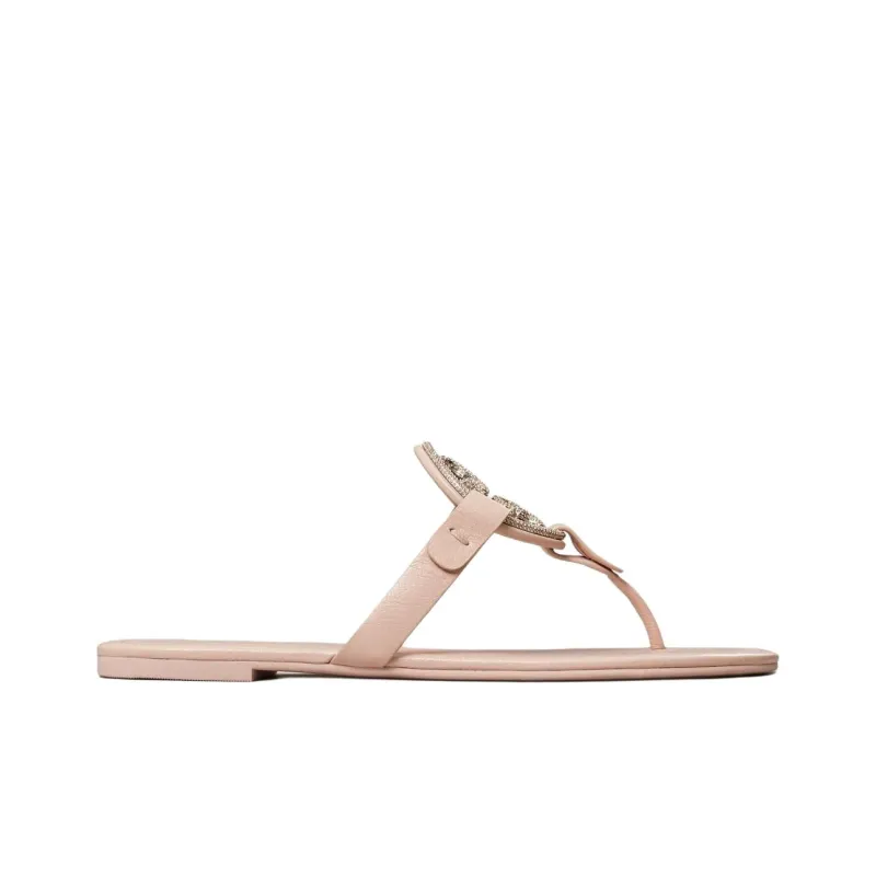TORY BURCH Miller Flip Flops Women's Pink-1