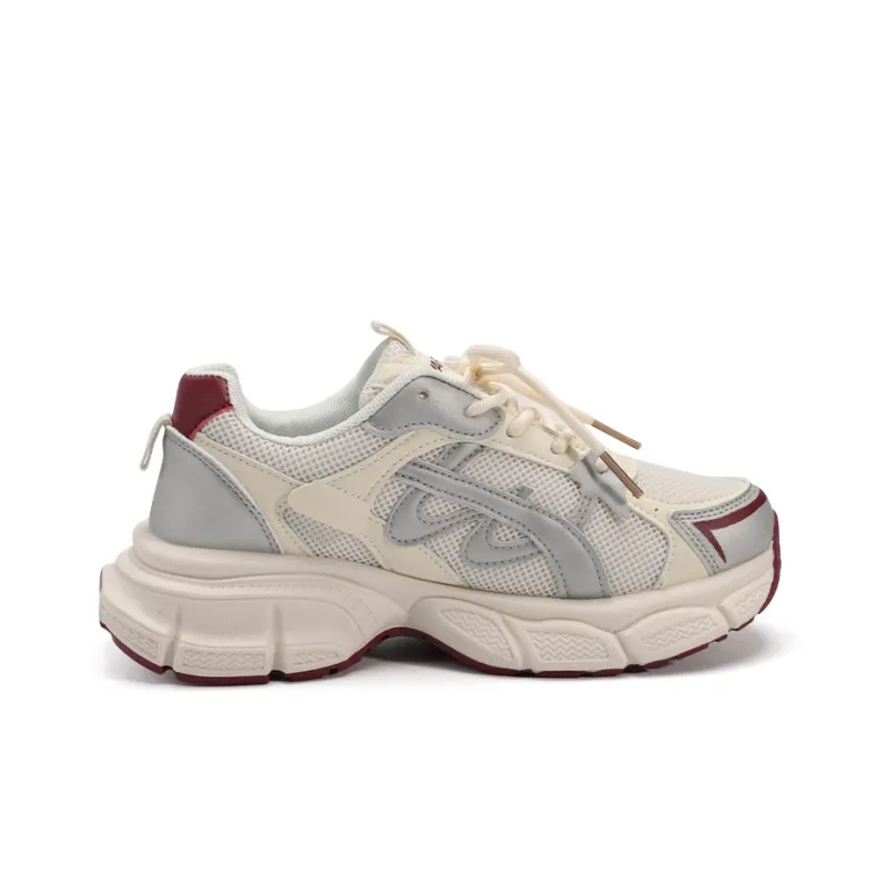 Warrior Abrasion Resistant Slip Resistant Low Top Chunky Sneakers Women's-1